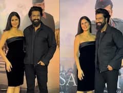 Sam Bahadur ની સ્ક્રીનિંગમાં પતિ Vicky Kaushal સાથે પહોંચી Katrina Kaif, રેડ કાર્પેટ પર આપ્યા પોઝ