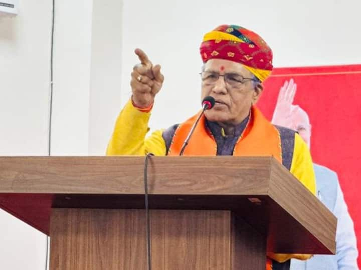 Rajasthan Assembly Election 2023 BJP leader Narayan Panchariya targets Congress says BJP will make government with full majority in Rajasthan ANN Rajasthan Election 2023: 'कांग्रेस का सूपड़ा-साफ...BJP बनाएगी बहुमत के साथ सरकार', रिजल्ट से पहले बीजेपी के पूर्व सांसद का दावा