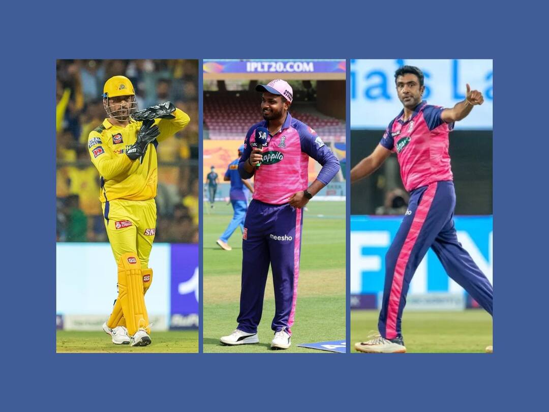 Sanju Samson was in talks to replace Dhoni and become the captain of Chennai Ashwin clarify on twitter Sanju Samson : धोनीला बाजूला करून चेन्नईचा कॅप्टन होण्यासाठी संजू सॅमसनशी बोलणी सुरु होती? आश्विनचे फक्त सहा शब्दात उत्तर!
