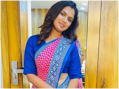 Ariyana Glory: చీరకట్టులో పద్దతిగా కనిపిస్తున్న అరియానా గ్లోరీ