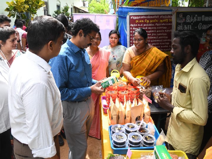 கல்லூரி மாணவ, மாணவிகள் அரசின் சிறுதானிய தூதுவர்களாக செயல்பட வேண்டும் - தூத்துக்குடி ஆட்சியர் அறிவுரை