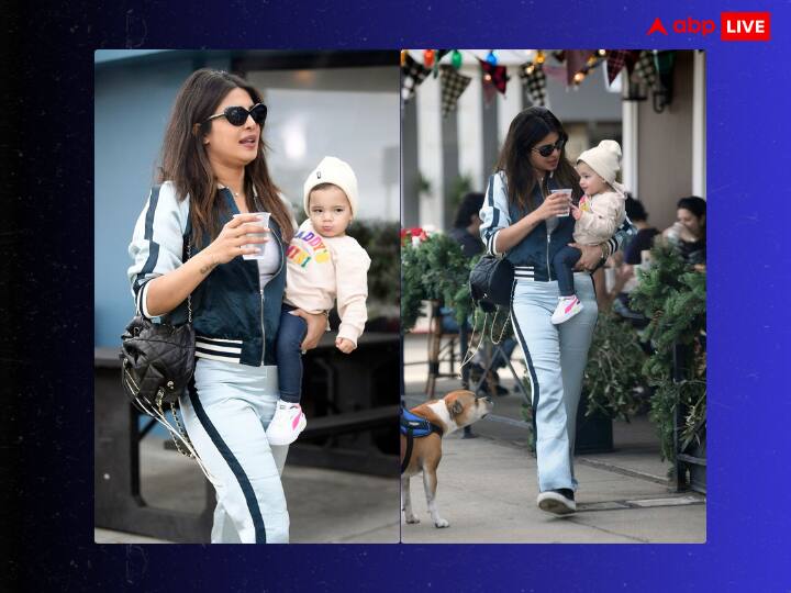 Priyanka Chopra Daughter Pics: बॉलीवुड की देसी गर्ल यानि प्रियंका चोपड़ा की कुछ तस्वीरें इस वक्त सोशल मीडिया पर जमकर वायरल हो रही हैं. तस्वीरों में एक्ट्रेस अपनी बेटी को गोद में लिए नजर आई हैं.