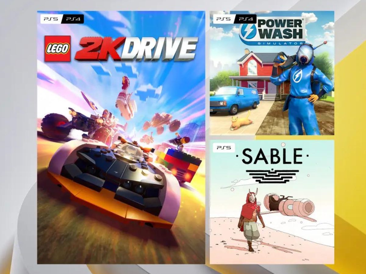 LEGO 2K Drive, Sable e PowerWash Simulator são os jogos grátis de dezembro  do serviço PlayStation Plus - Multimédia - SAPO Tek