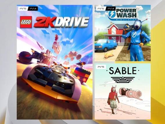 Jogos mensais de dezembro para membros PlayStation Plus: Lego 2K Drive,  Powerwash Simulator, Sable – PlayStation.Blog BR