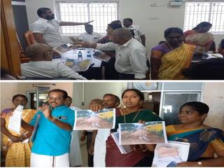 Nellai news town council meeting was held in Wickramasinghapuram Municipality TNN Nellai: விக்கிரமசிங்கபுரம் நகராட்சி கூட்டத்தில் திமுக, அதிமுகவினர் வாக்குவாதம்..! வெளிநடப்பு..!