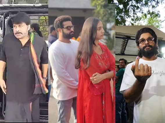 Allu Arjun And NTR Casts Vote in Telangana Elections 2023 |ఓటేసిన టాలీవుడ్ సెలబ్రెటీలు| ABP Desam
