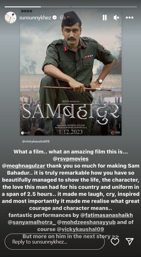 Sam Bahadur First Review: विक्की कौशल की 'सैम बहादुर’ का पहला रिव्यू आउट, देखने की है प्लानिंग तो पहले जान लिजिए कैसी है ये फिल्म