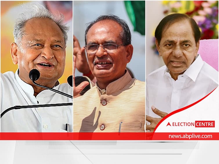 Exit Polls 2023 Live Updates MP CG Rajasthan Mizoram Telangana Assembly ABP Cvoter Exit Poll Results Party-Wise Seats