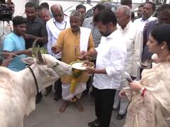 Revanth Reddy Cast His Vote | Telangana Elections 2023 | ఓటేసిన రేవంత్ రెడ్డి కుటుంబం | ABP Desam