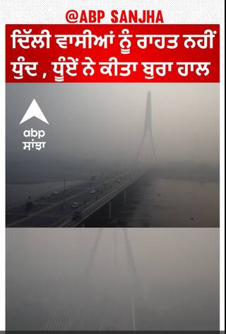 Delhi ਵਾਸੀਆਂ ਨੂੰ ਰਾਹਤ ਨਹੀਂ, ਧੁੰਦ , ਧੂੰਏਂ ਨੇ ਕੀਤਾ ਬੁਰਾ ਹਾਲ