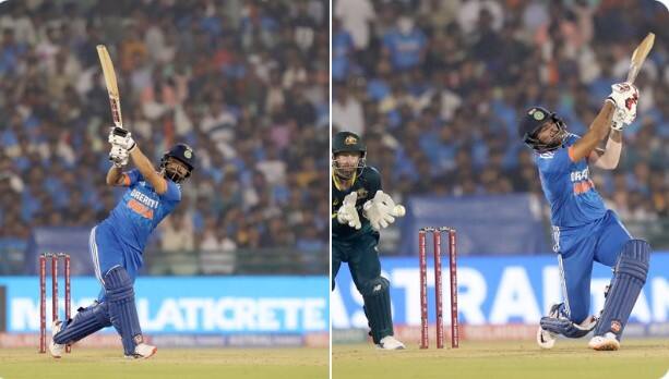 ind-vs-aus-4th-t20i-1st-innings-scorecard-highlights-rinku--jitesh-australian-fast-bowlers IND vs AUS: રિંકુ સિંહ અને જીતેષ શર્માની વિસ્ફોટક બેટિંગ, ભારતે ઓસ્ટ્રેલિયાને આપ્યો 175 રનનો લક્ષ્યાંક