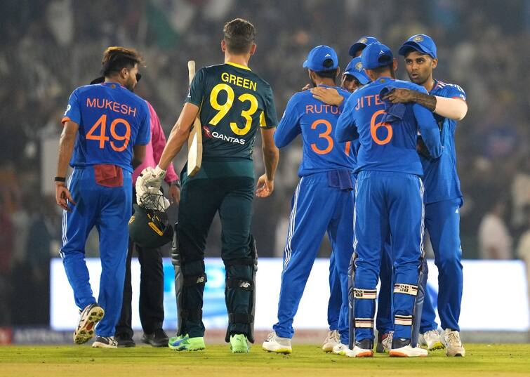 ind-vs-aus-4th-t20i-scorecard-highlights-team-india-beat-australia-in-raipur IND vs AUS: ઓસ્ટ્રેલિયાને 20 રને હરાવી ટીમ ઈન્ડિયાએ સિરીઝ પર કર્યો કબજો, રિંકુ અને અક્ષર છવાયા