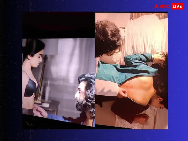 Animal Review Ranbir Kapoor Rashmika Mandanna Intimate Scenes Leaked Video Viral on Social Media Animal Review: ‘एनिमल’ में हद से ज्यादा रोमांटिक हुए रणबीर-रश्मिका, सोशल मीडिया पर वायरल हो रहे इंटीमेट सीन्स