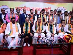 लोकसभा चुनाव से पहले RLD-कांग्रेस को झटका, ब्रजेश पाठक की मौजूदगी में BJP में शामिल हुए कई नेता