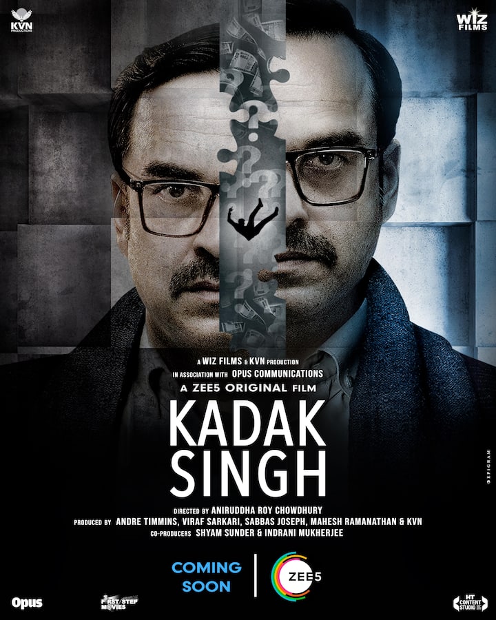 The life of AK Shrivastav, also known as Kadak Singh, a Joint Director of the Department of Financial Crimes who is suffering from retrograde amnesia, is chronicled in the Pankaj Tripathi-directed movie. ZEE5 will start streaming the movie on December 8.