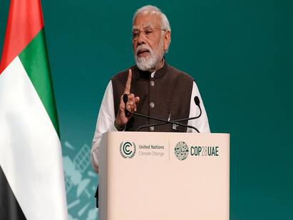 PM Modi Suggests 2028 COP In India Announces Green Credit Scheme COP28: காலநிலை உச்சி மாநாடு.. இந்தியா எடுத்த நடவடிக்கைகள் என்னென்ன? லிஸ்ட் போட்ட பிரதமர் மோடி