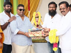 மிஷ்கின் - விஜய் சேதுபதி காம்போவில் உருவாகும் ட்ரெயின் படத்தின் பூஜை க்ளிக்ஸ்!