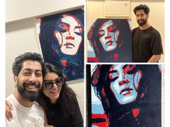 Ankur Bhatia Paints A Special Portrait For His Co-Star Sushmita Sen