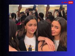 रश्मिका मंदाना को गले लगाते हुए आलिया भट्ट ने बनाया ऐसा मुंह, तो लोगों बोले-'ये जल रही है'