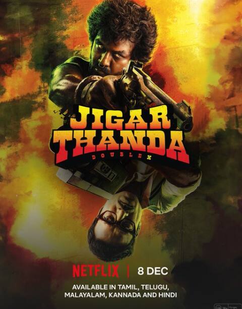 நெட்ப்ளிக்ஸில் வரும் டிசம்பர் 8ஆம் தேதி ஜிகர்தண்டா டபுள் எக்ஸ் திரைப்படம் வெளியாகும் என்று அறிவிக்கப்பட்டுள்ளது.