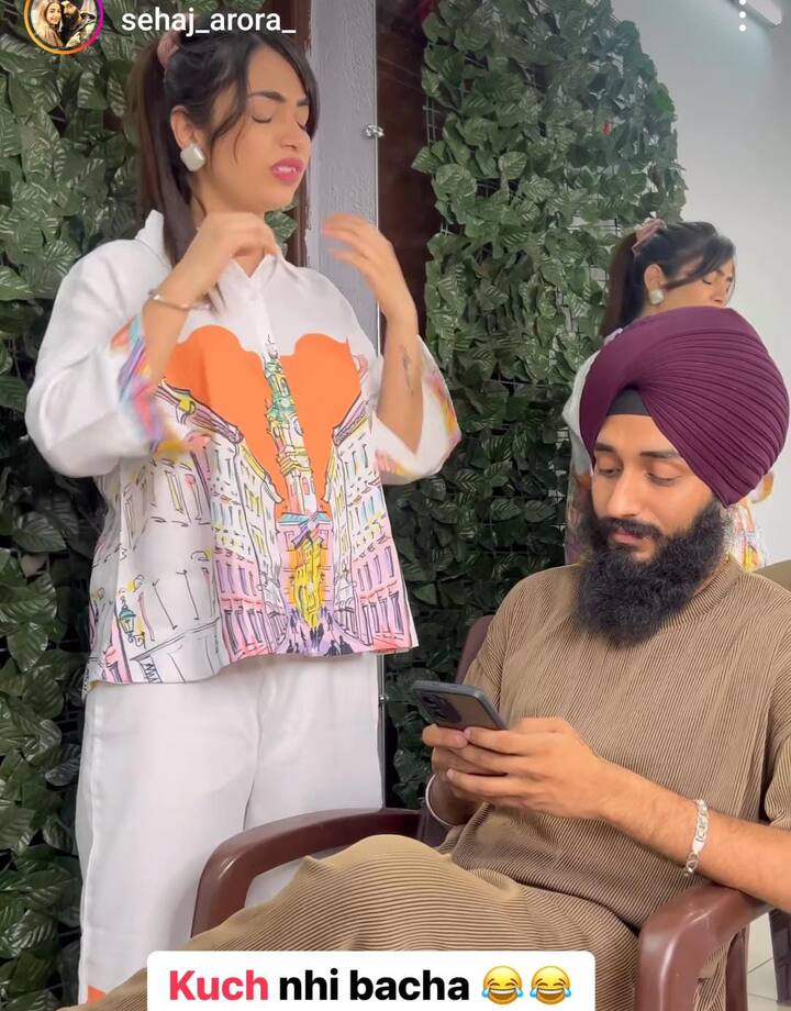 ਜਿਸ ਤੋਂ ਬਾਅਦ ਪੰਜਾਬ ਭਰ 'ਚ ਖੂਬ ਹੰਗਾਮਾ ਵੀ ਹੋਇਆ ਸੀ। ਇਸ ਤੋਂ ਬਾਅਦ ਹੁਣ ਇਸ ਜੋੜੇ ਦੀ ਜ਼ਿੰਦਗੀ 'ਚ ਸਭ ਕੁੱਝ ਨੋਰਮਲ ਹੁੰਦਾ ਨਜ਼ਰ ਆ ਰਿਹਾ ਹੈ।