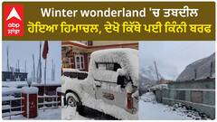 Winter wonderland 'ਚ ਤਬਦੀਲ ਹੋਇਆ ਹਿਮਾਚਲ, ਦੇਖੋ ਕਿੱਥੇ ਪਈ ਕਿੰਨੀ ਬਰਫ