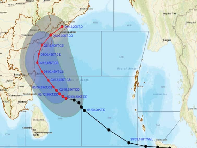 It is reported that the cyclonic storm formed in the Southwest Bay of Bengal will make landfall near Nellore and Masulipatnam on the 5th. Migjam Cyclone: சென்னைக்கு டாட்டா சொல்லும் புயல்.. பயணிக்கப்போகும் பாதை இதுதான்!