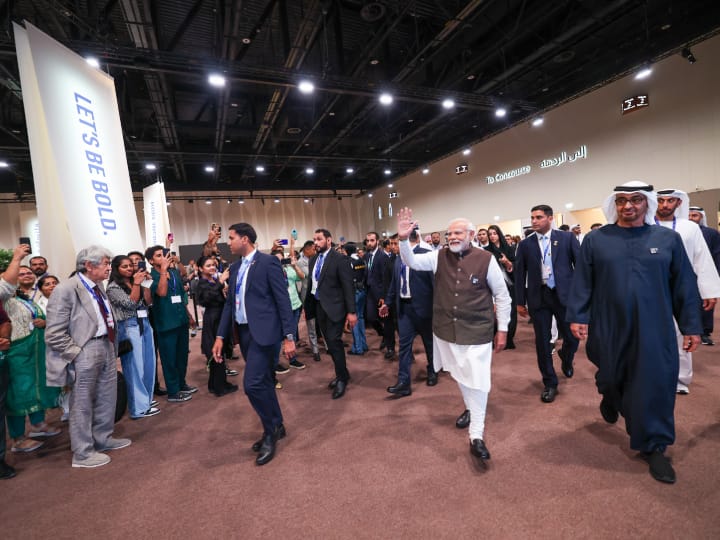COP28 PM Modi Shares Video dubai Climate Summit climate change Watch Video: 'धन्यवाद दुबई', COP 28 समिट से लौटने के बाद वीडियो शेयर कर बोले पीएम मोदी