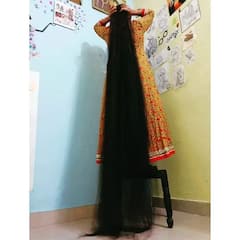 In Photos: 46 साल की स्मिता श्रीवास्तव ने बनाया गिनीज रिकॉर्ड, 7 फीट लंबे घने बाल देख लोग भी हैरान!