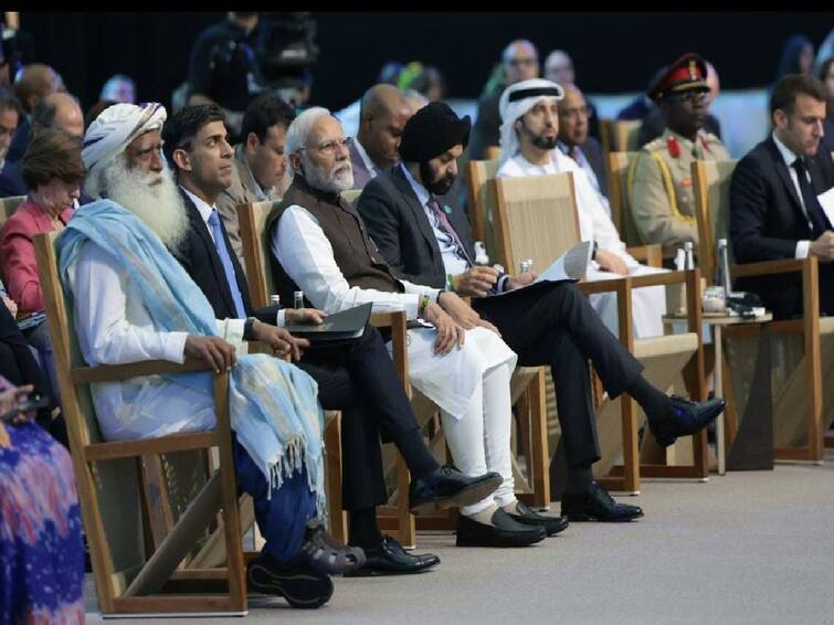 Speaking at the Climate Summit, Sadhguru said that soil is what unites us completely. COP28: 