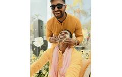 Navdeep Saini Haldi Photos : இந்திய கிரிக்கெட் வீரர் நவ்தீப் சைனியின் ஹல்தி புகைப்படங்கள்!