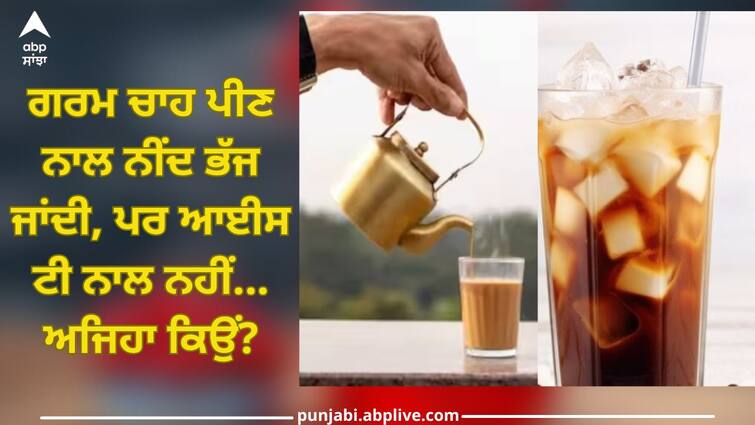 Hot Tea Vs Iced Tea: drinking hot and cold tea benefits and disadvantages health trending topic Hot Tea Vs Iced Tea: ਗਰਮ ਚਾਹ ਪੀਣ ਨਾਲ ਨੀਂਦ ਭੱਜ ਜਾਂਦੀ, ਪਰ ਆਈਸ ਟੀ ਨਾਲ ਨਹੀਂ... ਅਜਿਹਾ ਕਿਉਂ?