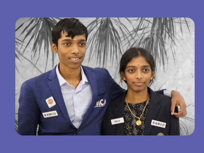 Praggnanandhaa and sister Vaishali become the first-ever Grandmaster  siblings in history