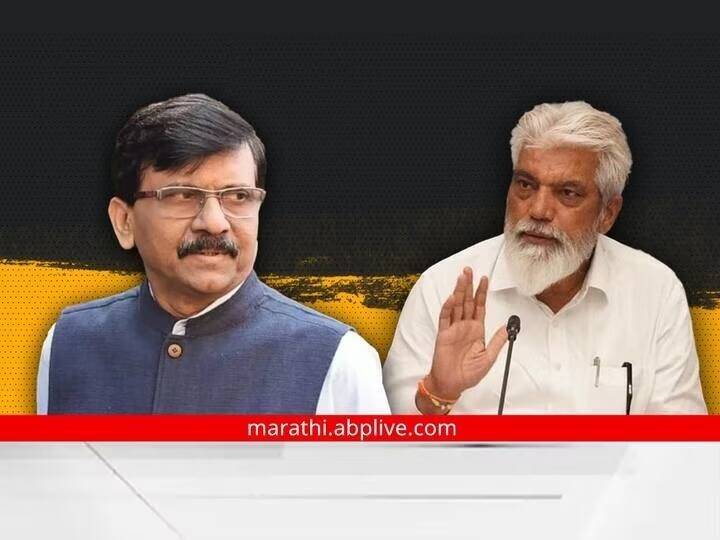 Minister Dada Bhuse slams Thackeray Group Leader Sanjay Raut said Raut dreams of becoming Shiv Sena chief Nashik Maharashtra Politics detail Marathi News  Dada Bhuse : 'राऊत शिवसेनाप्रमुख होण्याचं स्वप्न बघातायत', दादा भुसेंचे घणाघाती आरोप 