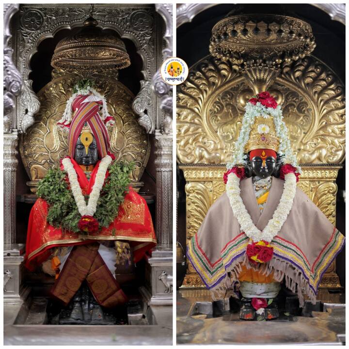 Pandharpur Vitthal Rukmini Mandir warm clothes for Vitthal Rukhumai ...