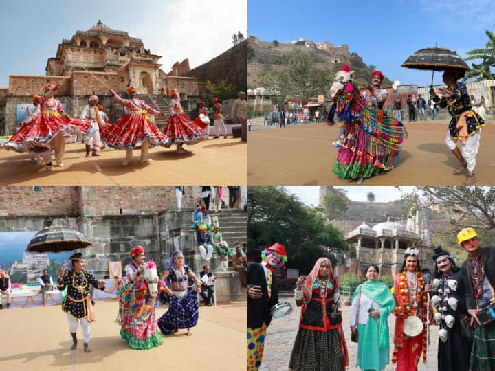 Kumbhalgarh Festival 2023: उदयपुर संभाग के कुंभलगढ़ दुर्ग में विशेष फेस्टिवल का आयोजन किया गया. पूरे देश से कलाकार प्रस्तुति देने के लिए पहुंचे हैं. इस बार चुनाव की वजह से सावधानी बरती जा रही है.