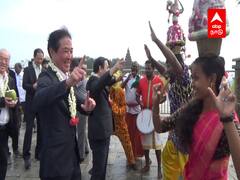 மாமல்லபுரத்தில் நடனமாடிய ஹிரோஷிமா மாகாண சபாநாயகர்!