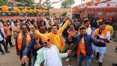 Elections 2023:বহু পিছিয়ে কংগ্রেস, বিজেপি কর্মীদের উদযাপন শুরু রাজস্থানে