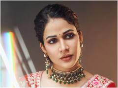 Lavanya Tripathi: హనీమూన్‌ వెళ్ళడానికి ముందు - రెడ్ శారీలో మెగా కోడలు లావణ్య