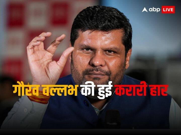 rajasthan election result 2023 Congress national spokesperson Gaurav Vallabh faces crushing defeat Rajasthan Election Result 2023: कांग्रेस के राष्ट्रीय प्रवक्ता गौरव वल्लभ की करारी हार, बीजेपी प्रत्याशी ताराचंद जैन की बंपर जीत