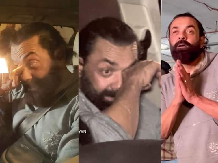 Bobby Deol cries when paparazzi praise him after Animal sets box office on fire video viral on social media Bobby Deol: पापाराझीसमोर ढसाढसा रडला बॉबी देओल; म्हणाला, 