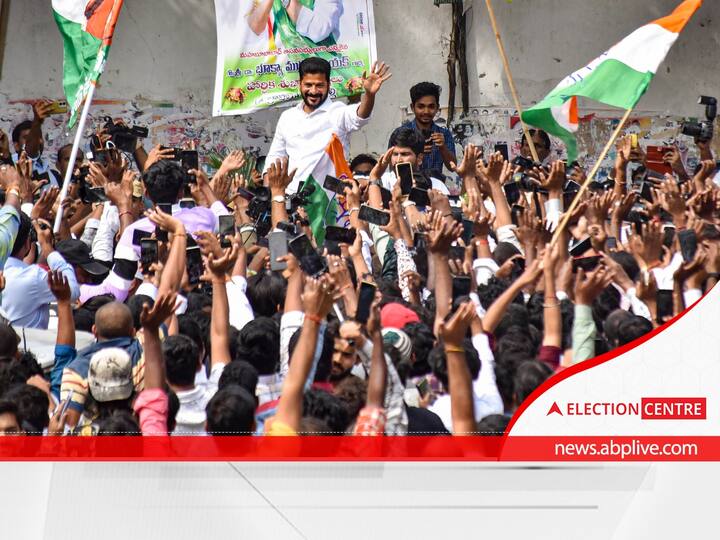 Revanth Reddy will be the new Chief Minister of Telangana  There is no decision on  Deputy CM Telengana Assembly Election 2023 Election Comission Congress detail Marathi News  Telangana CM : काँग्रेसकडून तेलंगणाच्या मुख्यमंत्र्यांचं नाव निश्चित, पण उपमुख्यमंत्र्यांचं नाव अजूनही गुलदस्त्यात 