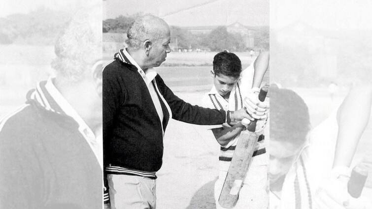 Sachin Tendulkar remember coach Ramakant Achrekar on his birthday Sachin Tendulkar: গুরুর জন্মদিনে আবেগঘন সচিন, সোশ্য়াল মিডিয়ায় পোস্ট করলেন ছোটবেলার ছবি
