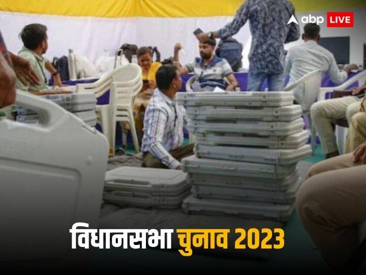 Assembly Election 2023 Election Result 2023 Madhya Pradesh Chhattisgarh Telangana rajasthan 11am trend Congress BJP Election Result 2023: MP-राजस्थान के बाद छत्तीसगढ़ में भी BJP की बन रही सरकार, 11 बजे तक के रुझान में पिछड़ी कांग्रेस