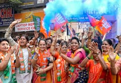 Assembly Election Result 2023: তিন রাজ্যে উড়ল গেরুয়া ধ্বজা, লাড্ডু খাইয়ে, ঢাক, ঢোল বাজিয়ে জয়ের উদযাপন