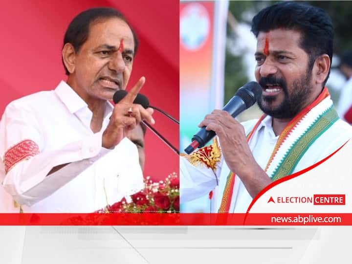 Telangana Election Result 2023: Congress Takes Slender Lead In Early Trends BRS K Chandrashekar Rao ABPP Telangana Election Result 2023: Congress Takes Slender Lead In Early Trends