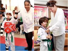 Pics: 7 साल की उम्र में Taimur ने जीता ताइक्वांडो कॉम्पटीशन में  Gold मेडल, खुशी से झूम उठी मम्मी करीना कपूर
