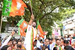 Pune News : तीन राज्यात भाजप विजयी; पुण्यात भाजपकडून विजयी जल्लोष