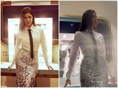 Red Sea Film Festival: ब्लैक टाई लगाए, शिमरी स्कर्ट पहने बॉसी लुक में छाई Katrina Kaif,  एक्ट्रेस का लुक देख फिदा हुए फैंस, बोले- 'शीला इज बैक अगेन'