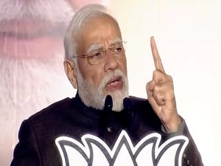 PM Modi : आजचा विजय ऐतिहासिक पण तुमच्या घोषणा तेलंगणापर्यंतही पोहचल्या पाहिजेत, भाजप मुख्यालयातून पंतप्रधान मोदींचे संबोधन 